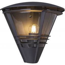 Globo Lighting Salla kinkiet zewnętrzny 1x60W antracyt/przezroczysty 32093A