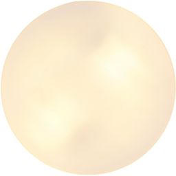 Globo Lighting Vranos plafon zewnętrzny 2x60W czarny mat/szkło opalowe 32112B