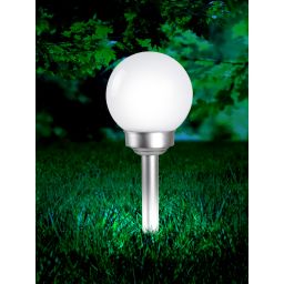 Globo Lighting Solar lampa solarna stojąca 1x0,06 W biały-srebrny 3375