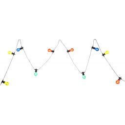 Globo Lighting Nirvana łańcuch lamp zewnętrzny x4,2 W czarnamultikolor 3400S