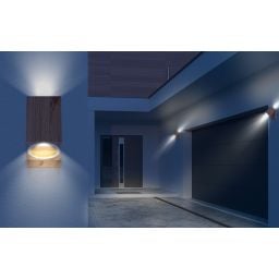 Globo Lighting Veronika kinkiet zewnętrzny 1x35W drewno 34164WW