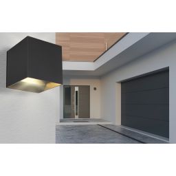 Globo Lighting Veronika kinkiet zewnętrzny 1x3W czarny 34168B