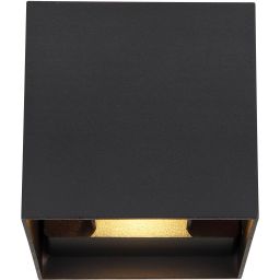 Globo Lighting Veronika kinkiet zewnętrzny 1x3W czarny 34168B