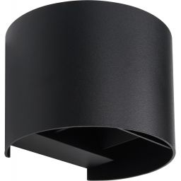 Globo Lighting Veronika kinkiet zewnętrzny 1x3W czarny mat 34168RB