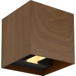 Globo Lighting Veronika kinkiet zewnętrzny 1x3W drewno 34168W
