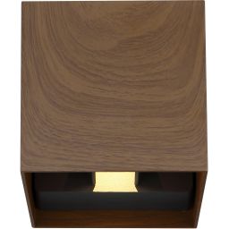 Globo Lighting Veronika kinkiet zewnętrzny 1x3W drewno 34168W