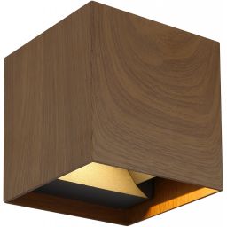 Globo Lighting Veronika kinkiet zewnętrzny 1x3W drewno 34168W