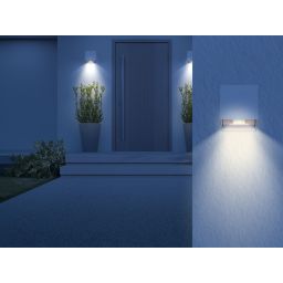 Globo Lighting Veronika kinkiet zewnętrzny 1x3W biały 34168WS