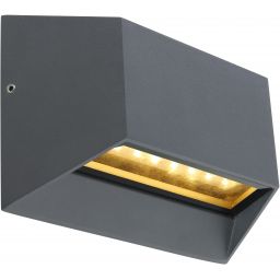 Globo Lighting Honna kinkiet zewnętrzny 1x7W antracyt 34175