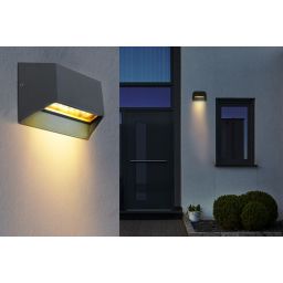 Globo Lighting Honna kinkiet zewnętrzny 1x7W antracyt 34175