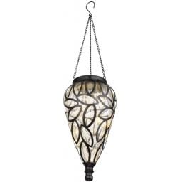 Globo Lighting Solar lampa wisząca zewnętrzna 1x0,06 W czarna 36131