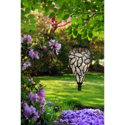 Globo Lighting Solar lampa wisząca zewnętrzna 1x0,06 W czarna 36131