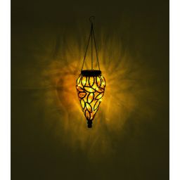 Globo Lighting Solar lampa wisząca zewnętrzna 1x0,06 W czarna 36131