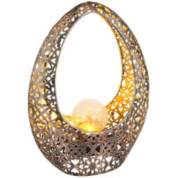 Globo Lighting Solar lampa solarna stojąca 1x0,06 W złoty 36528