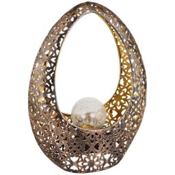 Globo Lighting Solar lampa solarna stojąca 1x0,06 W złoty 36528