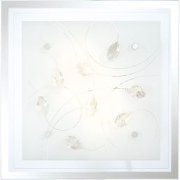 Globo Lighting Jasmina plafon 2x60 W biały 40408-2