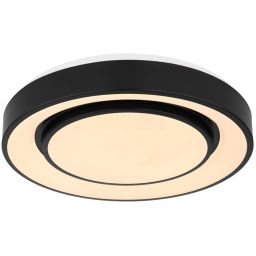 Globo Lighting Sully plafon 1x24 W czarny 41368-24