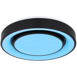 Globo Lighting Sully plafon 1x24 W czarny 41368-24