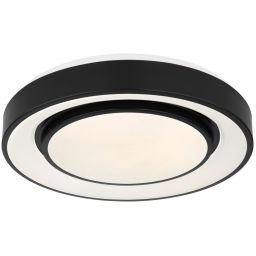 Globo Lighting Sully plafon 1x24 W czarny 41368-24