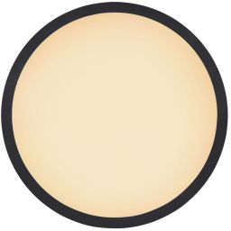 Globo Lighting Sapana plafon 1x24W LED czarny/satynowy 41562-24B