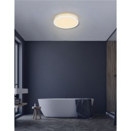 Globo Lighting Sapana plafon 1x24W LED biały/satynowy 41562-24W