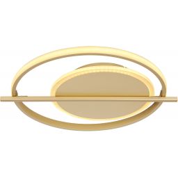 Globo Lighting Reball lampa podsufitowa 2x36W złota 48553-36R