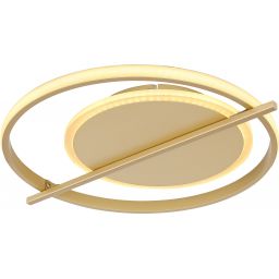 Globo Lighting Reball lampa podsufitowa 2x36W złota 48553-36R