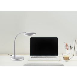 Globo Lighting Carmen lampa biurkowa 1x4,6 W srebrna 52290102