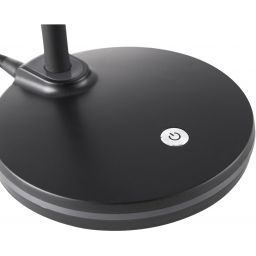 Globo Lighting Carmen lampa biurkowa 1x4,6 W czarna 52290108