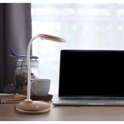 Globo Lighting Carmen lampa biurkowa 1x4,6 W drewno 52290146