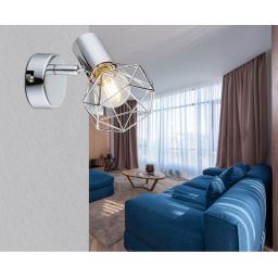 Globo Lighting Xara I kinkiet 1x40W chrom 54802-1