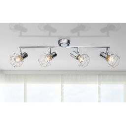 Globo Lighting Xara I lampa podsufitowa 4x40W chrom 54802-4