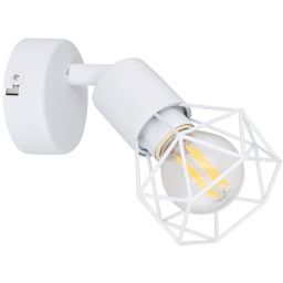 Globo Lighting Xara I kinkiet 1x40W biały 54802W-1