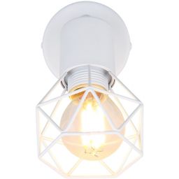 Globo Lighting Xara I kinkiet 1x40W biały 54802W-1