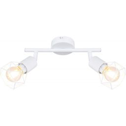 Globo Lighting Xara I lampa podsufitowa 2x40W biały 54802W-2