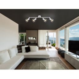 Globo Lighting Xara I lampa podsufitowa 4x40W biała 54802W-4