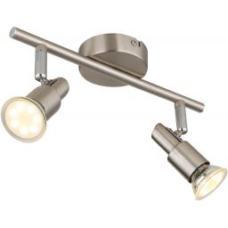 Globo Lighting Kinley kinkiet 2x3 W nikiel 57385-2