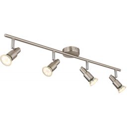 Globo Lighting Kinley kinkiet 4x3 W nikiel 57385-4