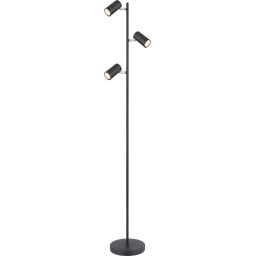 Globo Lighting Robby lampa stojąca 3x5W czarny mat 57910SB