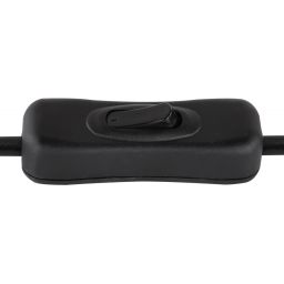 Globo Lighting Robby lampa biurkowa 1x35 W czarna-chrom 57910TB