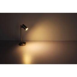 Globo Lighting Robby lampa biurkowa 1x5W grafit/drewno 57910TG