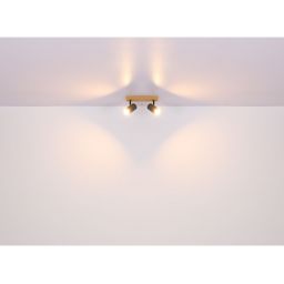 Globo Lighting Robby lampa podsufitowa 2x35 W drewno-grafitowa 57911-2G