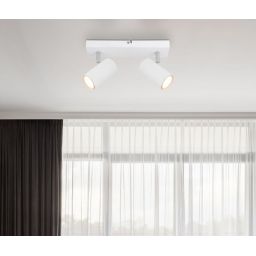 Globo Lighting Robby lampa podsufitowa 2x35W biały 57911-2W