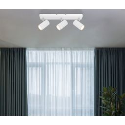 Globo Lighting Robby lampa podsufitowa 3x35W biała 57911-3W