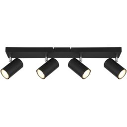 Globo Lighting Robby lampa podsufitowa 4x35W czarny mat/chrom 57911-4B