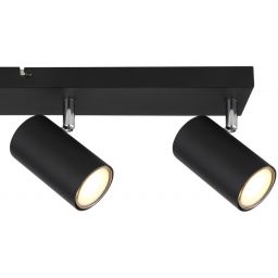 Globo Lighting Robby lampa podsufitowa 4x35W czarny mat/chrom 57911-4B