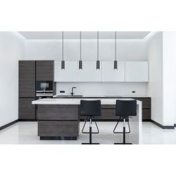 Globo Lighting Robby lampa wisząca 1x35W grafit/drewno 57911HG