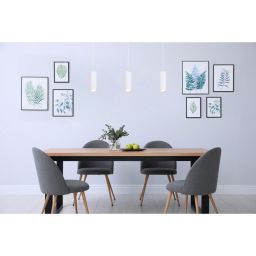 Globo Lighting Robby lampa wisząca 1x35W biała 57911HW