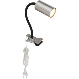 Globo Lighting Robby lampa biurkowa 1x25W czarny/nikiel 57911K
