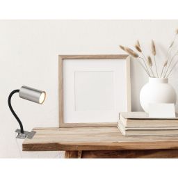 Globo Lighting Robby lampa biurkowa 1x25W czarny/nikiel 57911K